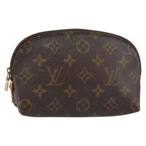 LOUIS VUITTON Monogram Pochette Cosmetic PM Pouch M43998 LV Auth ka1199